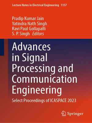 cover image of Advances in Signal Processing and Communication Engineering